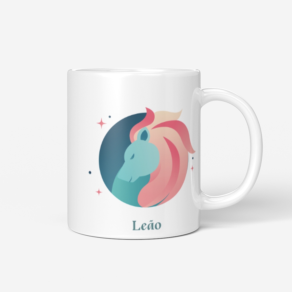 Caneca Signo Leão