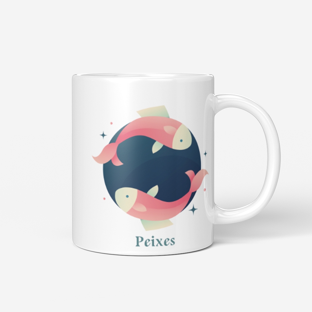 Caneca Signo Peixes